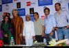 Durga Jasraj and Pandit Shiv Kumar Sharma at Press Conference of The Indian Music Academy Launch Big IMA Awards 2010